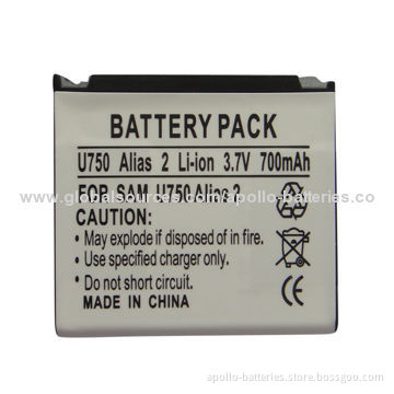 Mobile Phone Battery with 3.7V Voltage and 700mAh Capacity, Suitable for SAM Zeal/SCH-U750/S